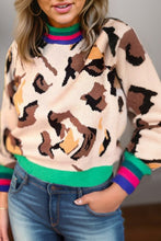 Untamed Glam Animal Knit Sweater