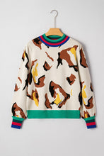 Untamed Glam Animal Knit Sweater