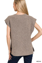 Subtle Statement Mocha Sweater Vest