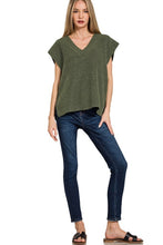 Subtle Statement Olive Sweater Vest