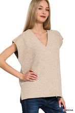 Subtle Statement H Mocha Sweater Vest