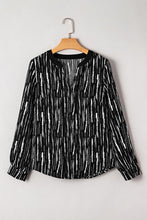 Your Wow Factor Black Striped Blouse