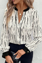 Your Wow Factor White Striped Blouse