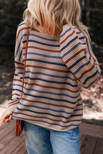 Timeless Charm Striped Knitted Sweater