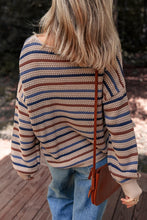 Timeless Charm Striped Knitted Sweater