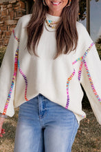 All Put Together Rainbow Stitch Sweater