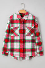 Holiday Plaid Flannel Shacket