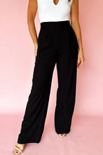 Pleated Loose Straight Pants