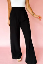 Pleated Loose Straight Pants