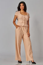 In Her Element Beige Belted Pants