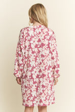 Live In It Puff Sleeve Floral Mini Dress