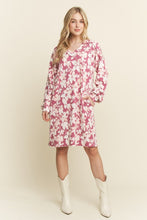 Live In It Puff Sleeve Floral Mini Dress