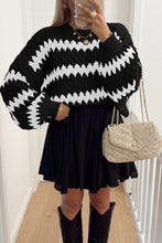 Cloud Nine Knitted Striped Sweater