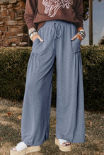 Slow Sundays Frill Detail Wide Leg Pants