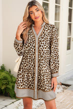 All My Attention Leopard Print Dress
