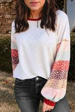 Wildly You Leopard Color Block Top