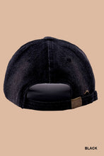 Bow Embroidery Denim Washed Cap