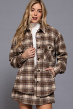 Maryl Plaid Jacket
