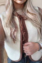Everything You Want Knot Front Sweater Vest