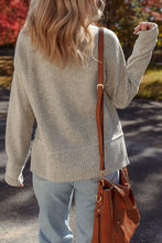Whispered Promise Waffle Knit Sweater