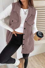 All Things Warm Purple Plush Vest