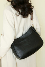 Ellie Vegan Leather Crossbody Black