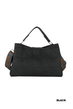 Black Retro Chic Tote Bag