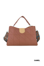 Camel Retro Chic Tote Bag