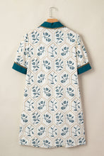 Breezy Days Geometric Floral Mini Dress