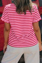 Looking Back Pink Scalloped Trim Shirt