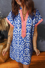 Turning Point Striped Color Block Shift Dress