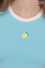 Everyday Cuteness Blue Ringer Top