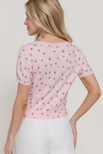 Cherry Kiss Pink Sweater Top