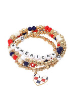 America Beaded Bracelets