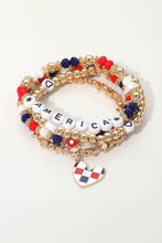 America Beaded Bracelets