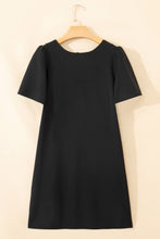 Just Enough Drama Backless Bow Mini Dress