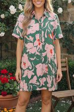 The Sweet Way Floral Button Down Dress