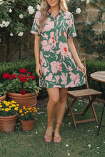 The Sweet Way Floral Button Down Dress