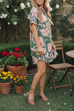 The Sweet Way Floral Button Down Dress