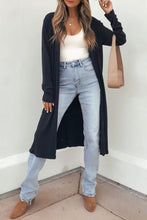 Easy Going Blue Tunic Shift Cardigan