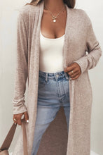 Easy Going Tunic Shift Cardigan