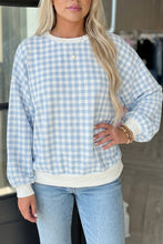 Naturally Lovely Plaid Tunic Sweatshirt