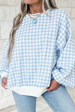 Naturally Lovely Plaid Tunic Sweatshirt