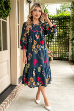 Sweet On You Floral Casual Midi Dress