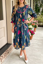 Sweet On You Floral Casual Midi Dress