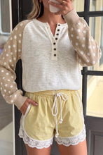 Made To Stay Polka Dot Button Sweater