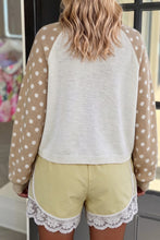 Made To Stay Polka Dot Button Sweater
