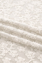 Without A Doubt White Sheer Floral Lace Mesh Top