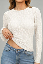 Without A Doubt White Sheer Floral Lace Mesh Top