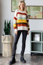 Amber Horizons Knit Striped Sweater
